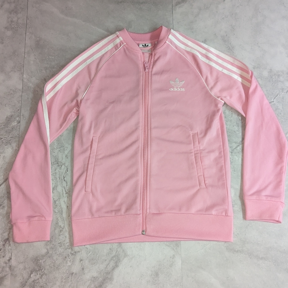 Adidas zip up jacket size S